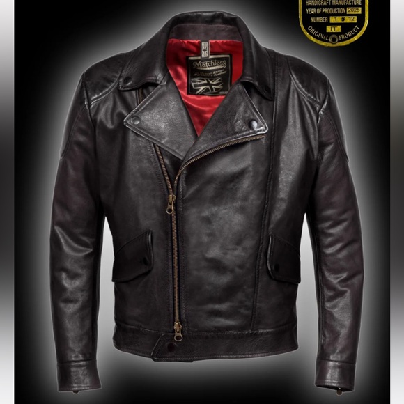 🇬🇧Matchless London 🇬🇧 luxurious “Wild One” perfecto leather jacket - Picture 5 of 16